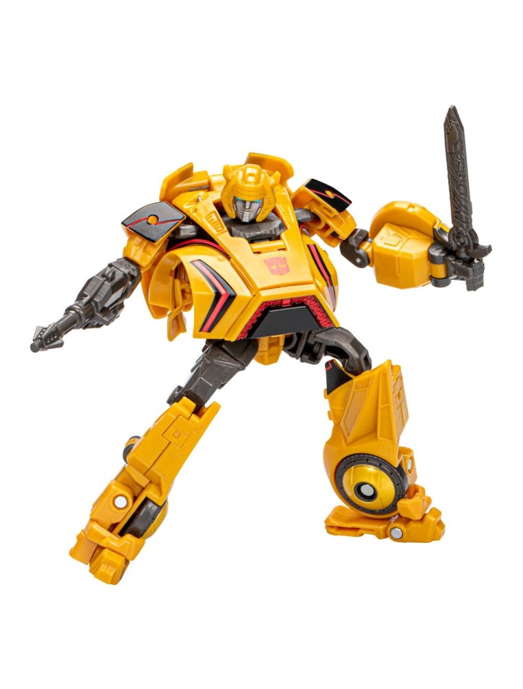 Transformers Generations Studio Serie Deluxe Class Action Figura Gamer Edition Bumblebee 11 Cm Hasbro