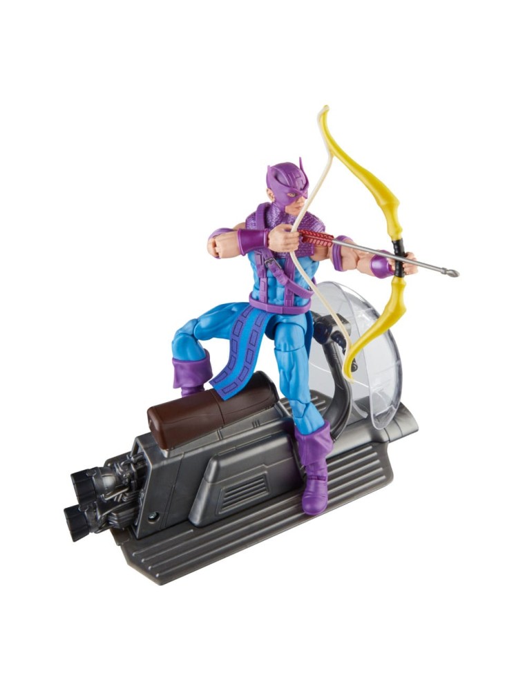 Avengers Marvel Legends Action Figura Hawkeye Con Sky-cycle 15 Cm Hasbro