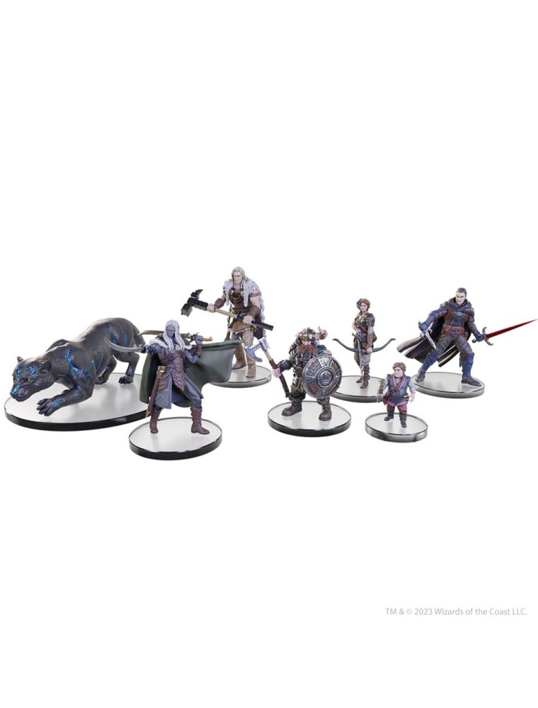 D&d The Legend Of Drizzt 35th Anniversary Pre-painted Miniatures Tabletop Companions Boxed Set Wizbambino