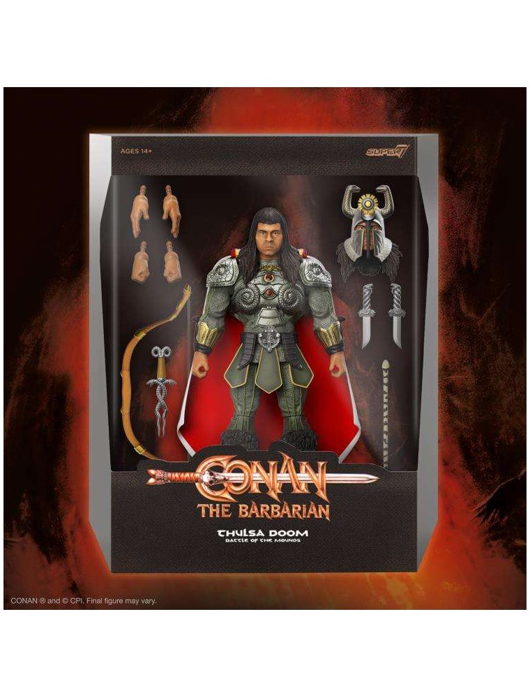 Conan Barabrian W5 Thulsa Doom Ulti Af Action Figura Super 7