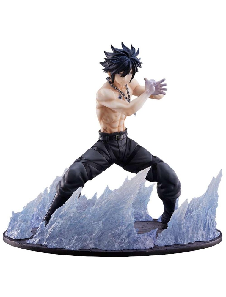 Fairy Tail Statua Pvc Scala 1/8 Gray Fullbuster 19 Cm Bellfine