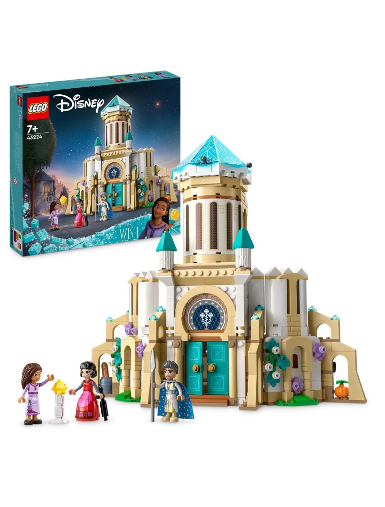 LEGO DISNEY PRINCESS 43224 - IL CASTELLO DI RE MAGNIFICO