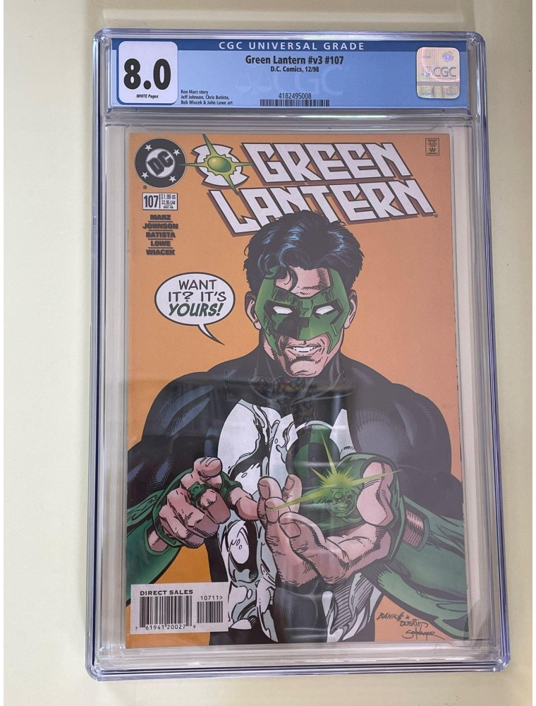 Green Lantern Fumetto DC Comics 1998 Volume 3 107 con Box Edizione Limitata