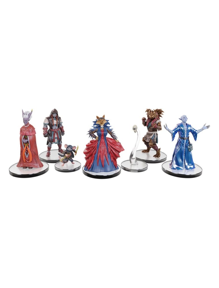 D&d Icons Of The Realms Pre-painted Miniatures Planescape: Adventures In The Multiverse - Monsters Boxed Set Wizbambino