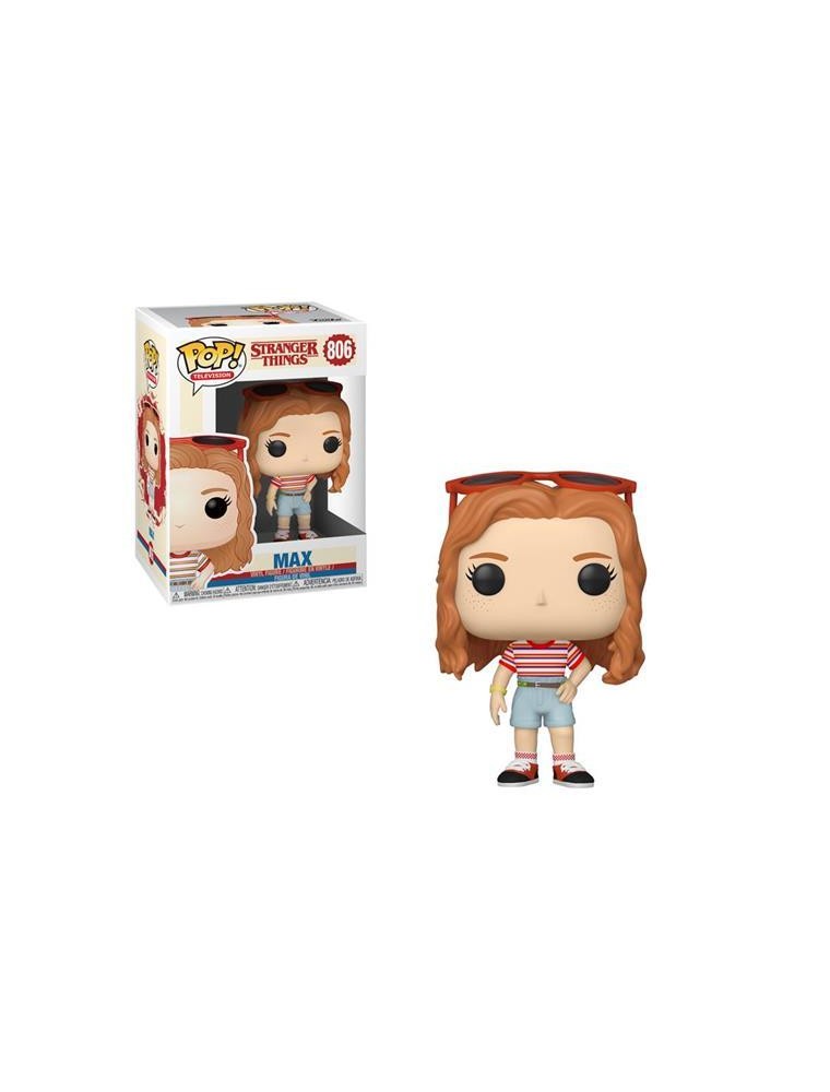 Stranger Things Funko Pop Vinile Figura Max Centro Commerciale 9Cm Scat Rovinata