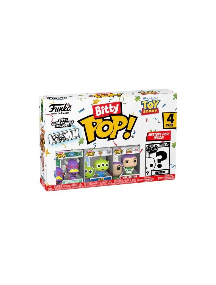 Disney Toy Story Bitty POP! Mini Figure in Vinile 2,5 Cm Pacco da 4 Funko