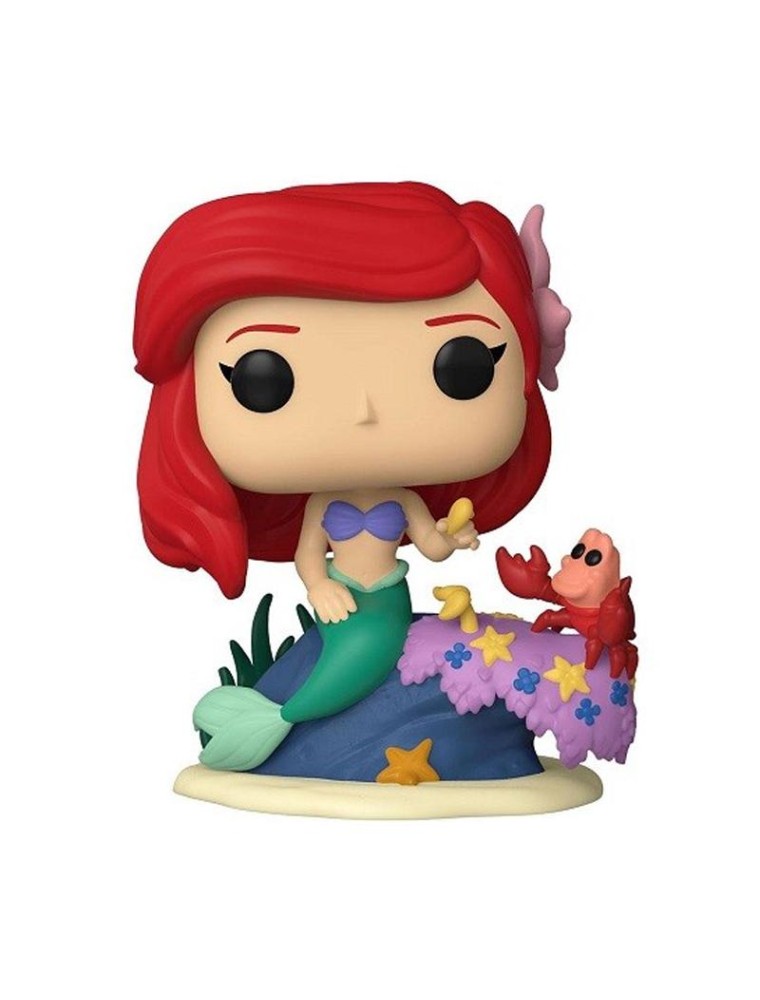 Disney Princess Pop! Figure in Vinile Ariel e Sebastian 9 Cm Funko