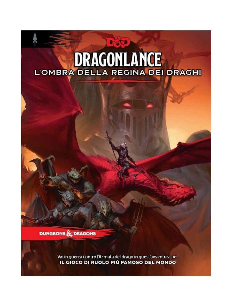 D&D RPG Adventure Dragonlance: L'ombra Della Regina Dei Draghi Prodotto Rovinato