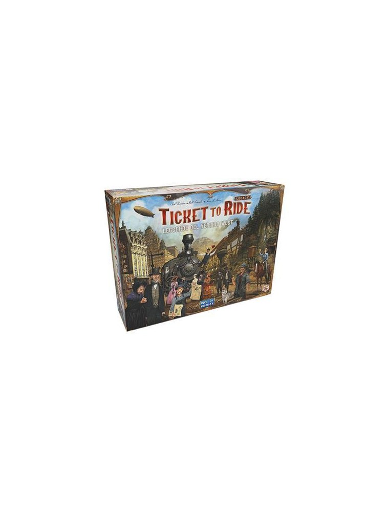 Ticket To Ride Legacy: Leggende del Vecchio West Scatola Rovinata