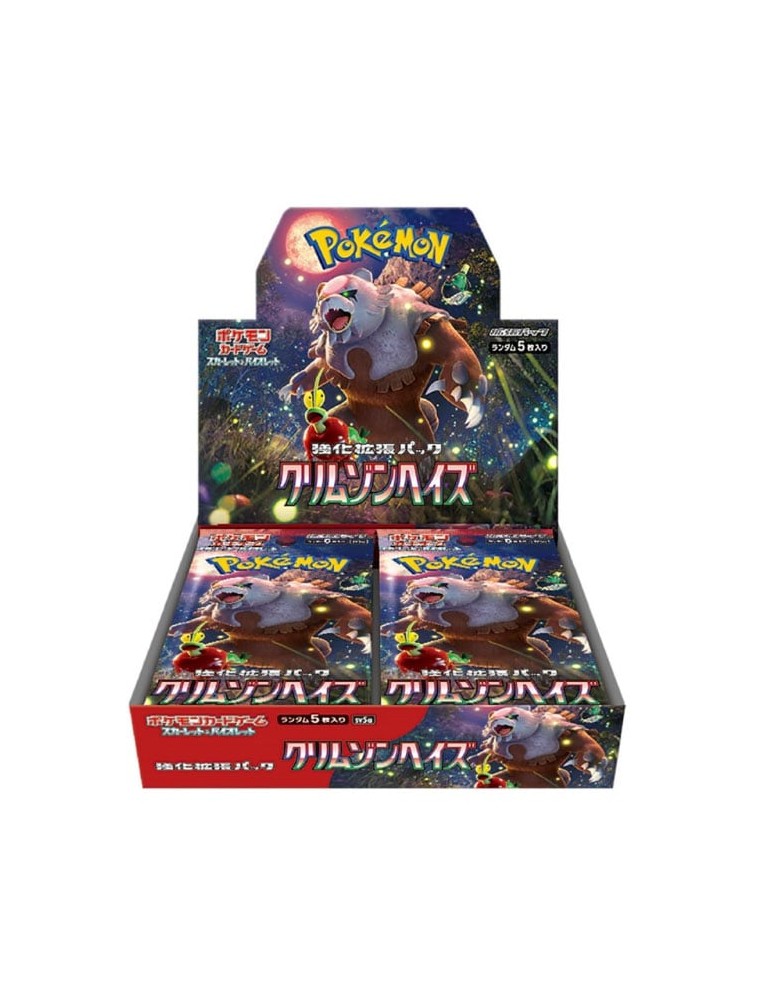 Pokémon TCG Crimson Haze Booster Box da 30 Buste (JAP)