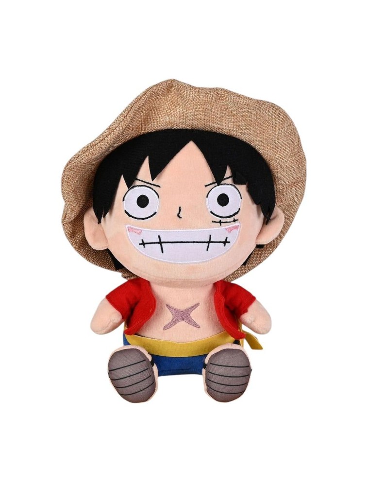 One Piece Peluche Monkey D. Luffy Gear 5 New World Ver. 25 Cm Sakami Merchandise