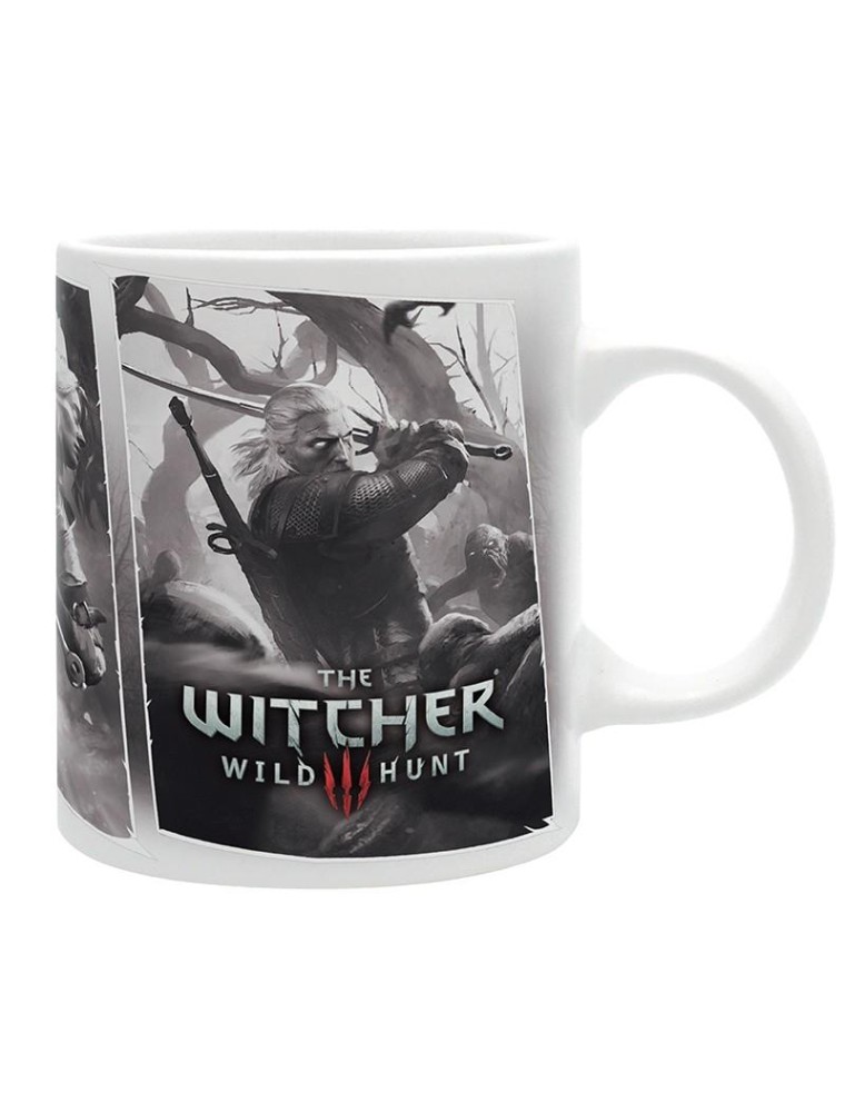 The Witcher Tazza 320 ml Geralt Ciri e Yennefer Abystyle