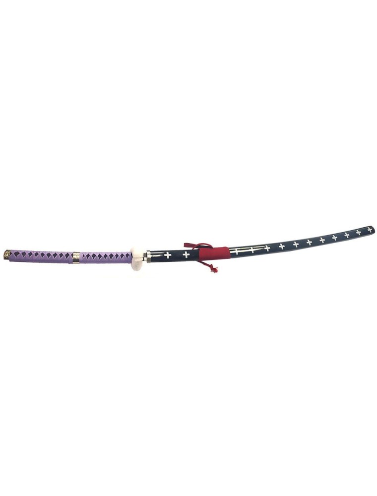 One Piece Replica Katana Non Affilata Trafalgar Law 140 cm Prodotto Rovinato