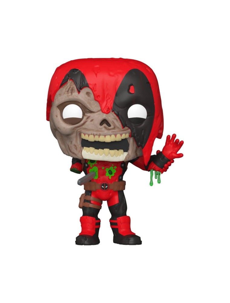 Marvel Pop! Vinile Figura Zombie Deadpool 9 Cm Funko Prodotto Danneggiato