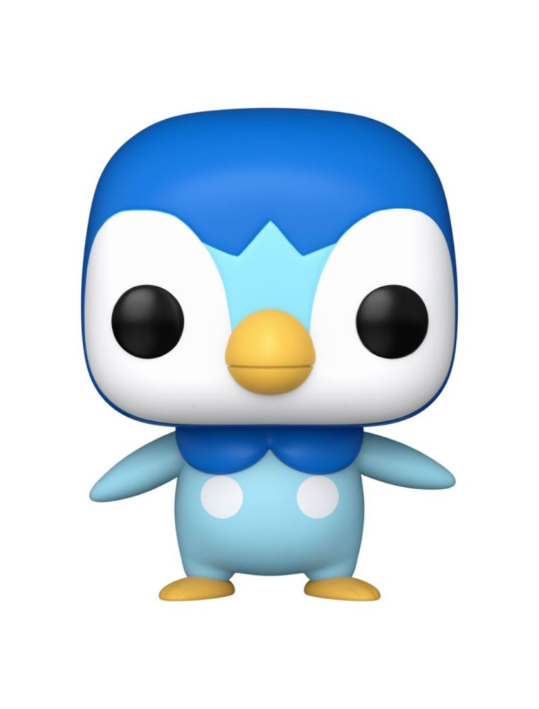 Pokemon Pop! Games Vinile Figura Piplup (emea) 9 Cm Funko Scatola Rovinata