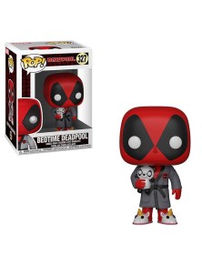 Marvel Pop! Figura In Vinile Deadpool In Vestaglia 9 Cm Funko Scatola Rovinata