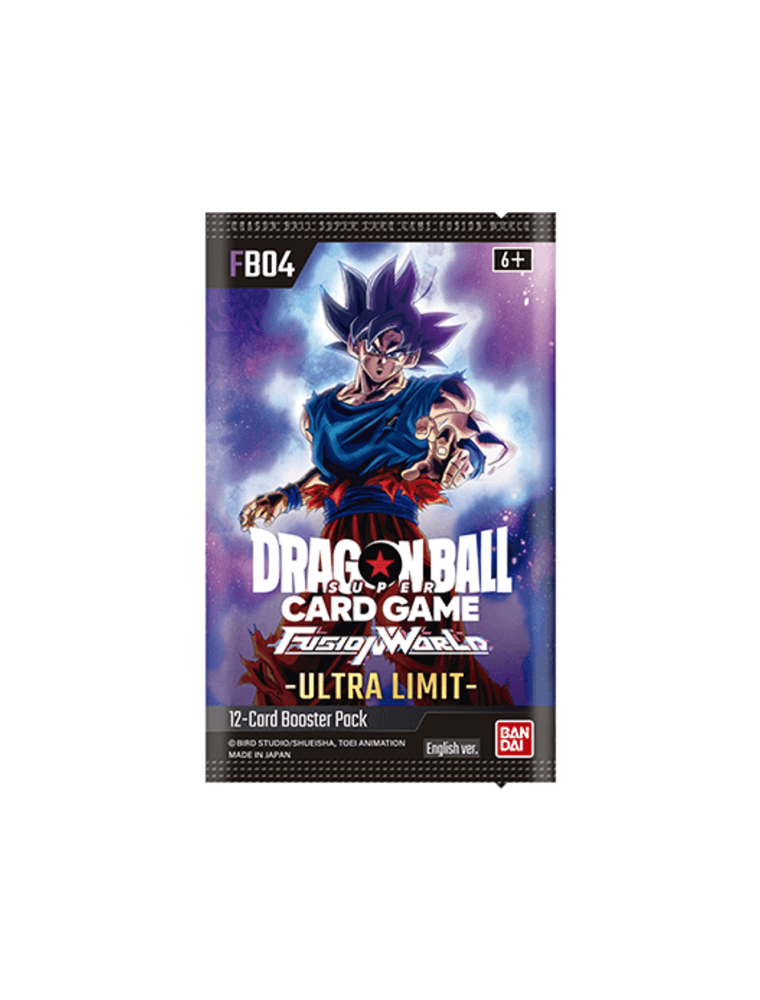 Dragon Ball Super Card Game Fusion World FB04 Busta da 12 Carte (ENG) Bandai