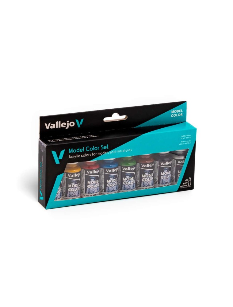 WARGAMES BASICS COLOR SET (8) 70260 Colori Vallejo