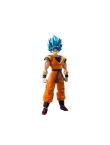 Dragon Ball Super Figura Goku Super Saiyan God Blu 14 Cm Bandai Scatola Rovinata