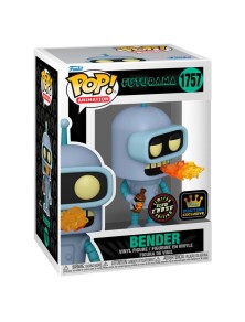 Futurama Pop! Animation Figura Vinile Bender 9 Cm Glow Chase Funko