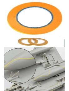 MASKING TAPE 1mmX18m - TWIN PACK