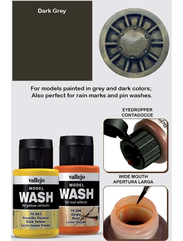 MODEL WASH 76517 DARK GREY