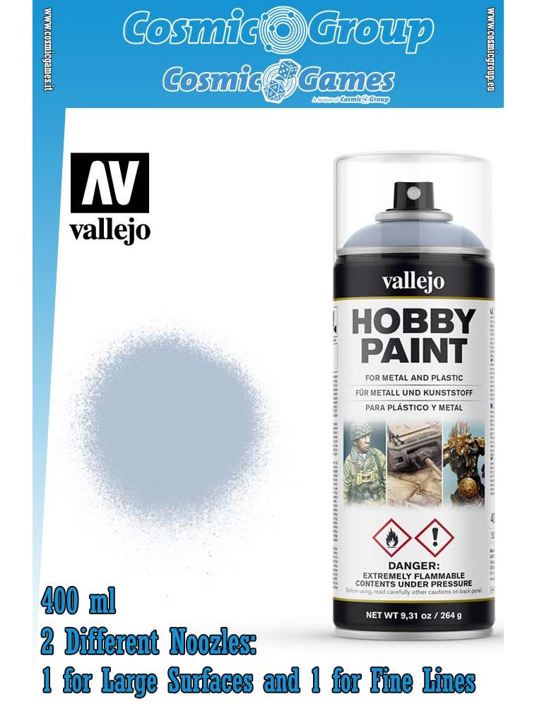 FANTASY COLOR PRIMER WOLF GREY 28020