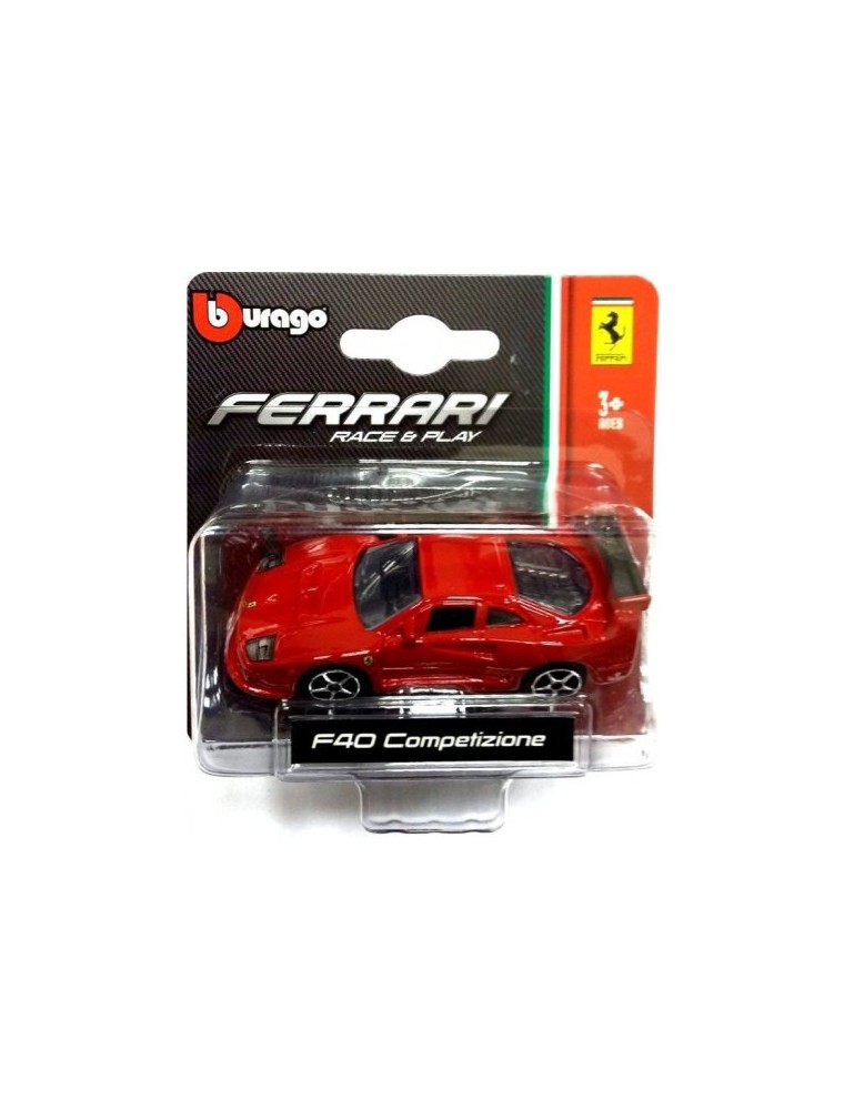 BURAGO - 1/64 Collezione Auto Ferrari [Race & Play]