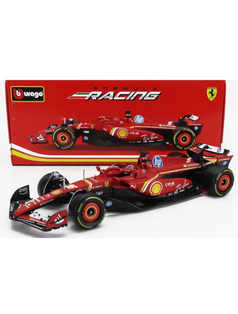 Bburago - Ferrari F1 SF24 2024 #16 Imola 1/18 Charles Leclerc