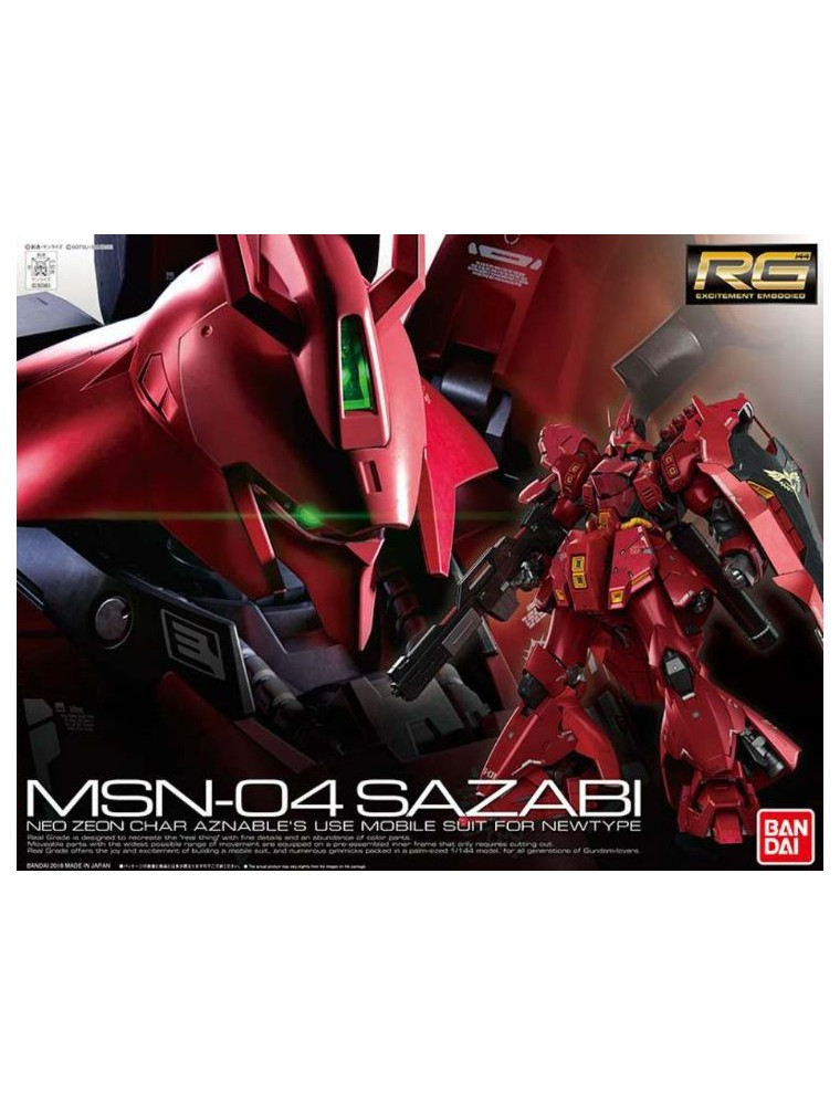 Bandai - RG Sazabi 1/144