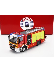 MAN - TGM 15.290 TANKER TRUCK SAPEURS POMPIERS FTP ROSENBAUER SDIS 87 2020 - RED YELLOW WHITE - 1/43