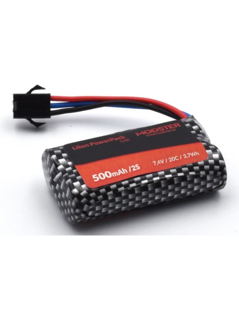 MODSTER - Batteria per XCross 1/14 Li-Ion 2S 7,4V 500mAh 20C