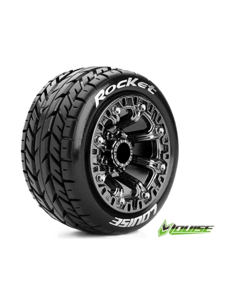 LOUISE RC - GOMME ST-ROCKET 2.2 CERCHI CROMO 2pz 1/16