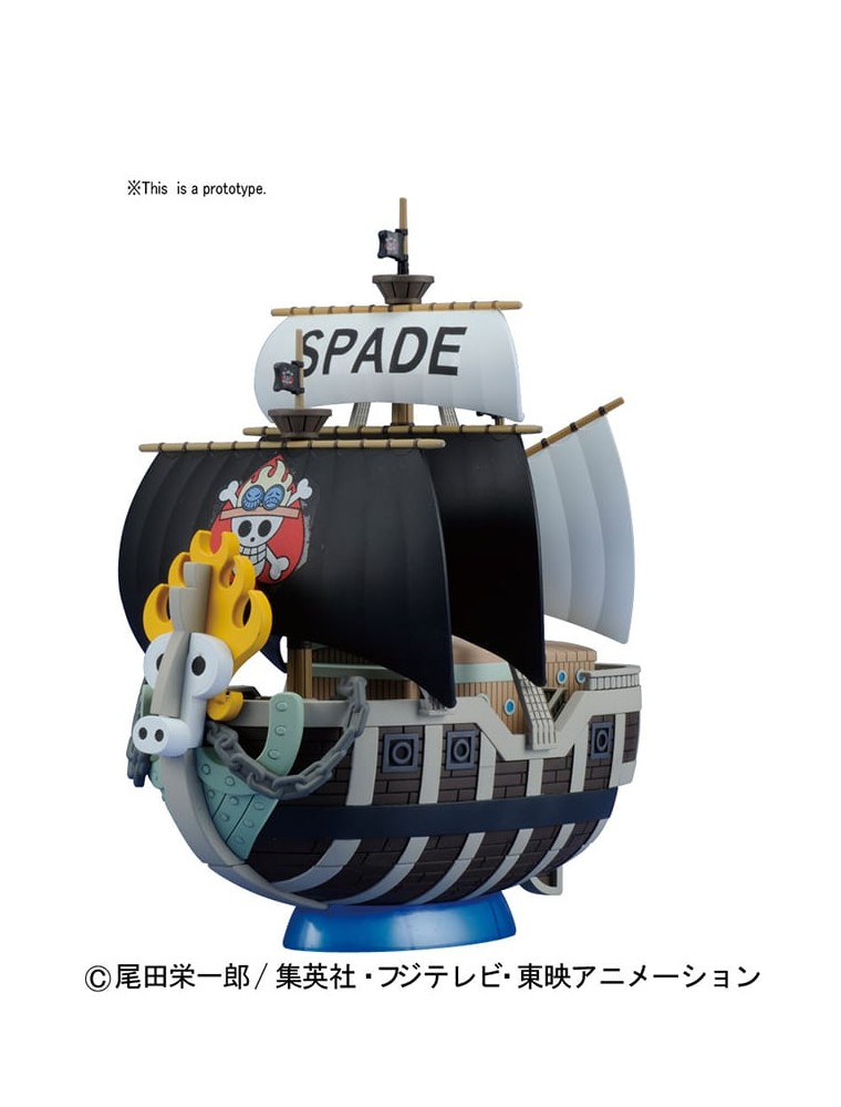 BANDAI MODEL KIT ONE PIECE GRAND SHIP COLL SPADE PIRATES MODEL KIT