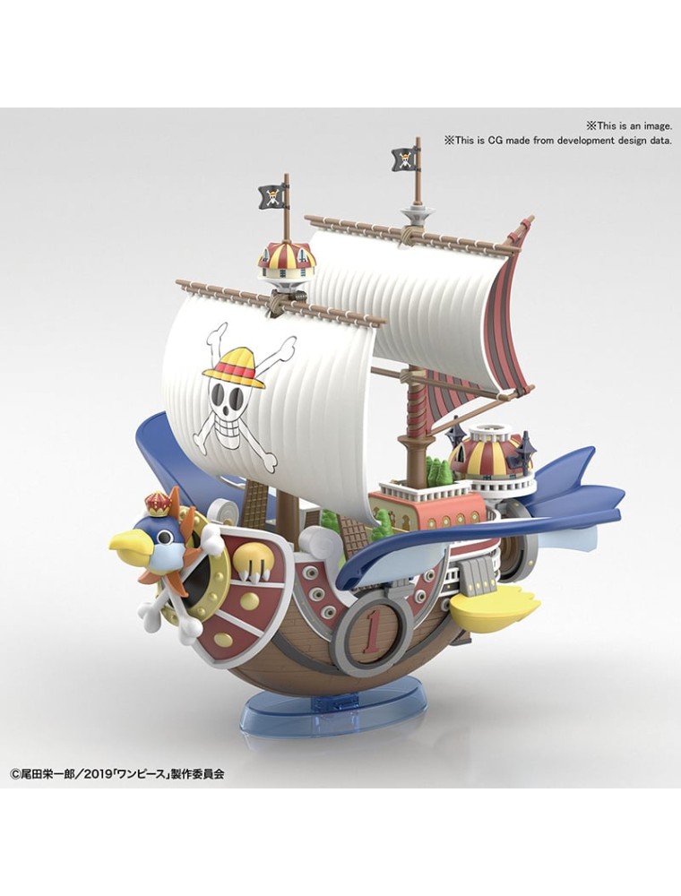 One Piece Kit di Montaggio Grande Nave Thousand Sunny Vola Bandai