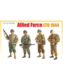 DRAGON D6653 ALLIED FORCE ETO 1944 KIT 1:35 Modellino