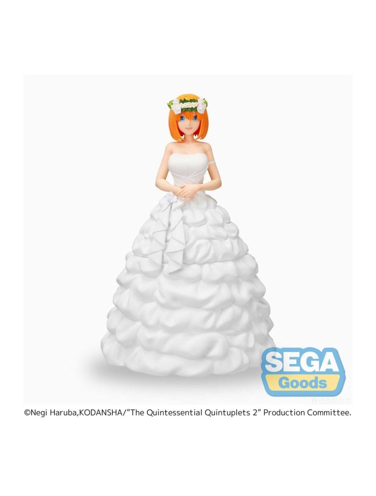 The Quintessential Quintuplets 2 Spm Pvc Statua Yotsuba Nakano Bride Ver. 21 Cm Sega