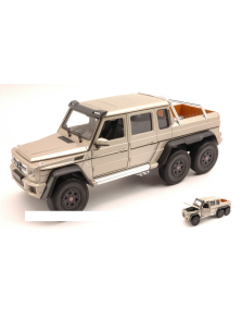 Welly WE4061G MERCEDES AMG G63 6x6 2014 METALLIC BEIGE 1:24 Modellino