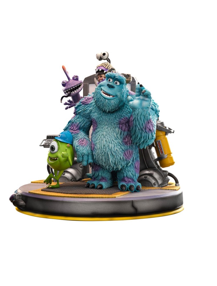 Monsters, Inc. Deluxe Art Scale Statua 1/10 James P. Sullivan, Mike Wazowski 30 Cm Iron Studios