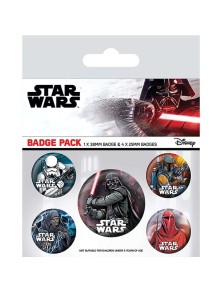 BADGE PACK STAR WARS (DARK...