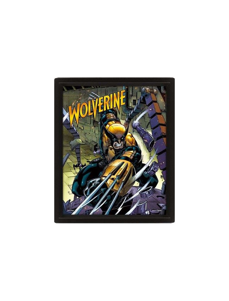 WOLVERINE BERSERKER RAGE 3D LENT POST FR 3d Poster Pyramid International