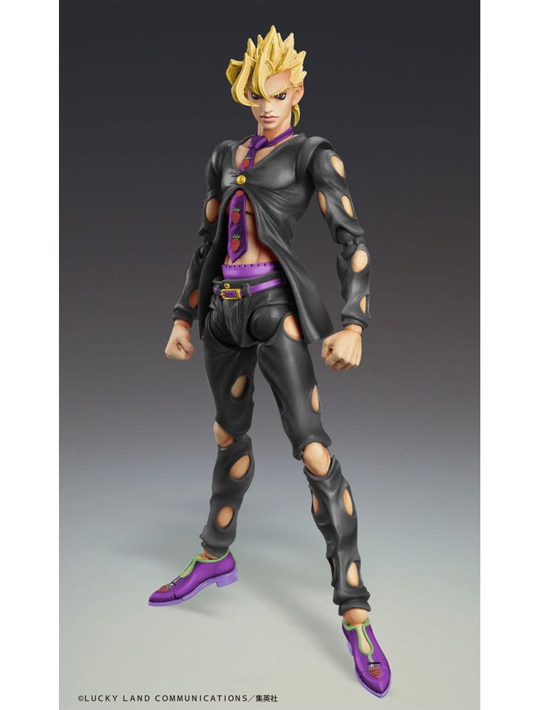 Jojo's Bizarre Adventure Part 5: Golden Wind Action Figura Chozokado (pannacotta Fugo Ver. Black) 15 Cm Medicos Entertainment