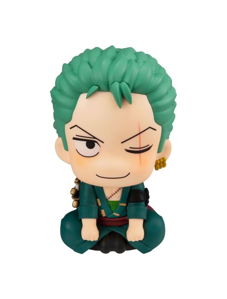 One Piece Look Up Pvc Statua Roronoa Zoro 11 Cm Megahouse