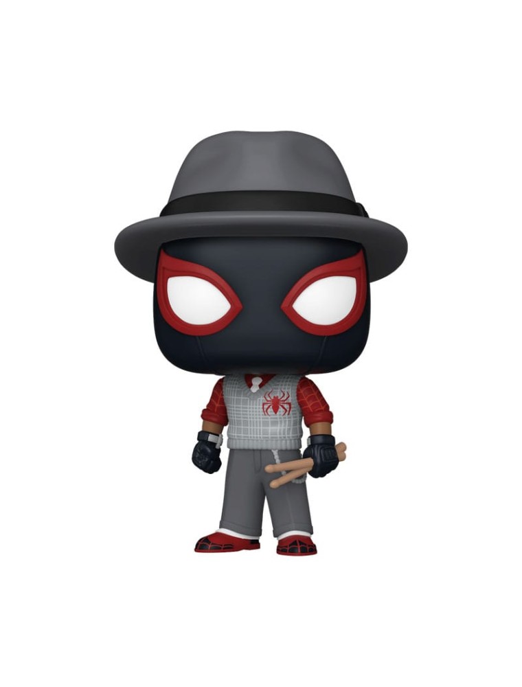 Spiderman 2 Pop! Games Vinile Figura City Sounds Miles 9 Cm Funko