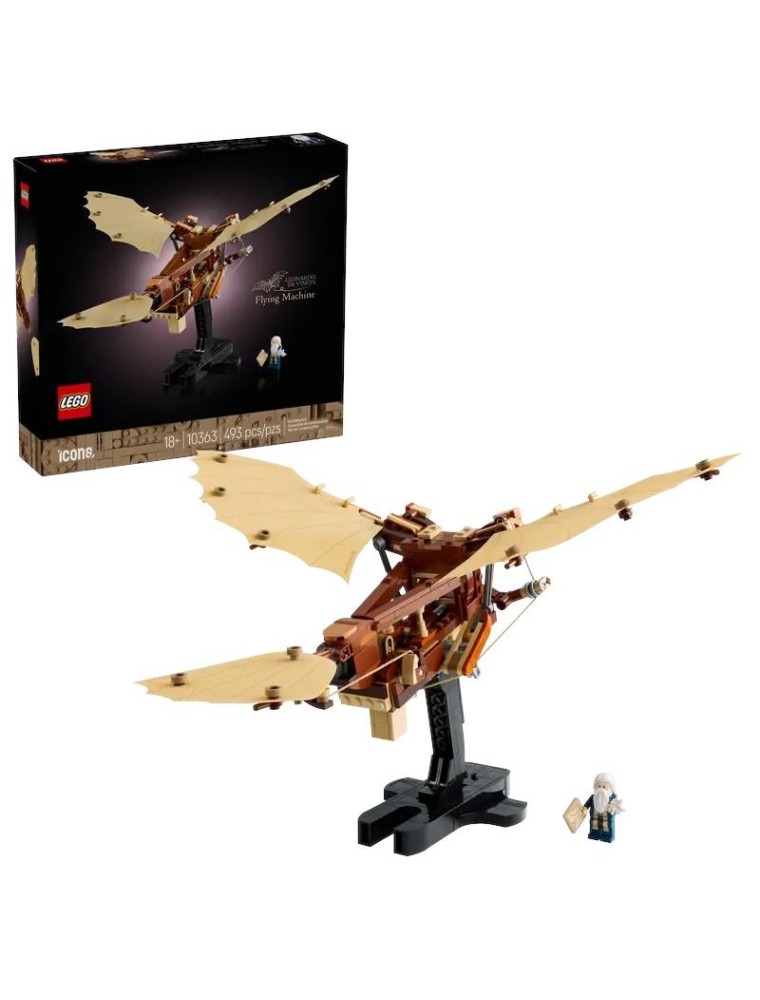 LEGO ICONS 10363 - MACCHINA VOLANTE DI LEONARDO DA VINCI