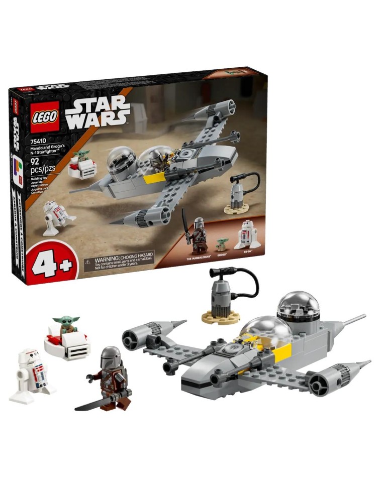 LEGO STAR WARS 75410 - N-1 STARFIGHTER DI MANDO E GROGU