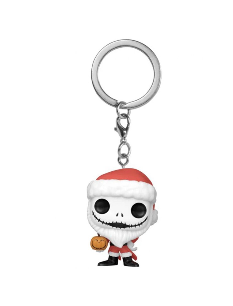 Pocket Pop Portachiavi Disney Nightmare Before Natale Santa Jack Esclusiva Funko