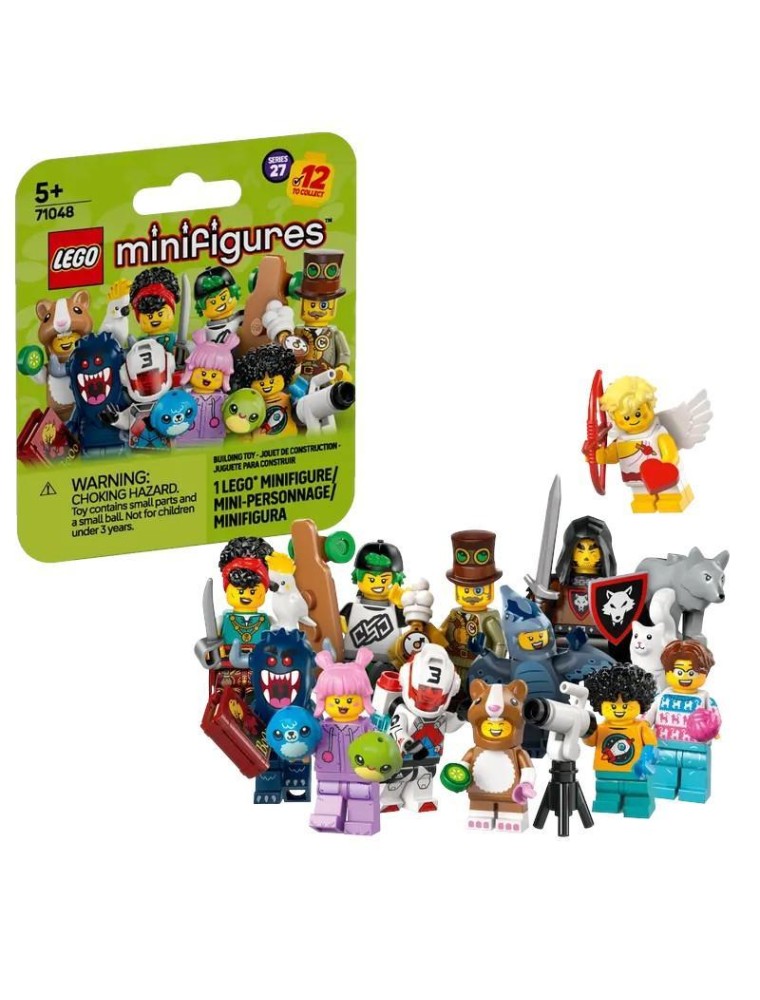 LEGO MINIFIGURES 71048 - PERSONAGGI SERIE 27 - SERIE COMPLETA 12 PEZZI