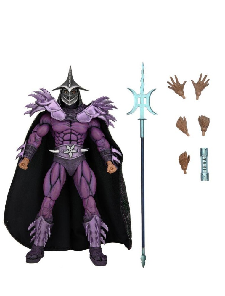 Tartarughe Ninja Ultimate Action Figura Shredder 23 Cm Neca Scatola Rovinata