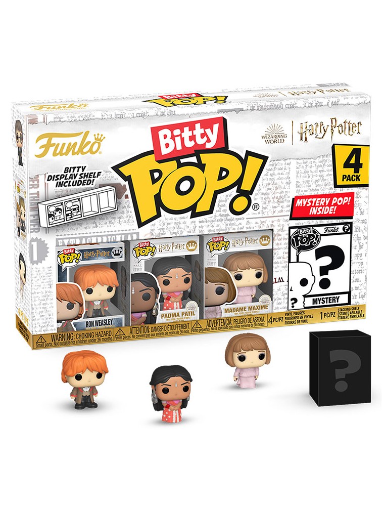 FUNKO BITTY POP 4 Pack Harry Potter Calice di Fuoco Ron